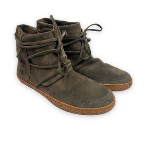 UGG Dark Brown Suede Boots